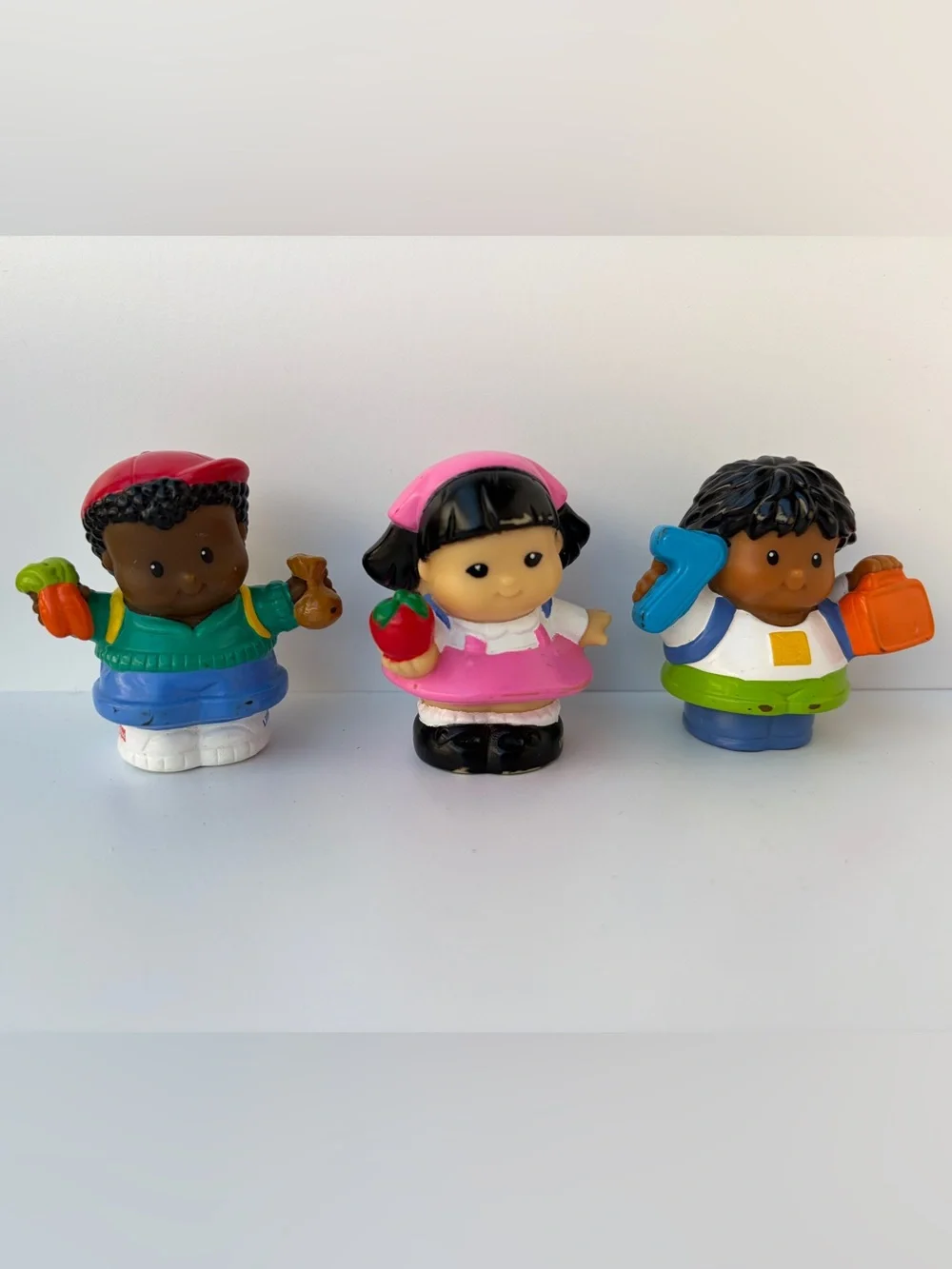 4/$25 - FP Little People School Kids Lot of 3 Figures Children Multicultural